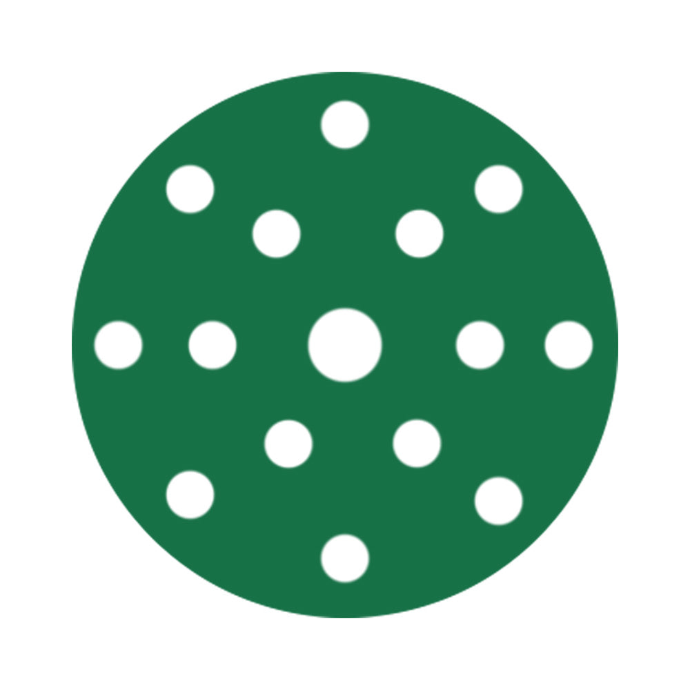 RUPES PROCUT Film Abrasive Discs 150mm 6  15 Holes  P40 Grit Box of 50pcs 945FD040