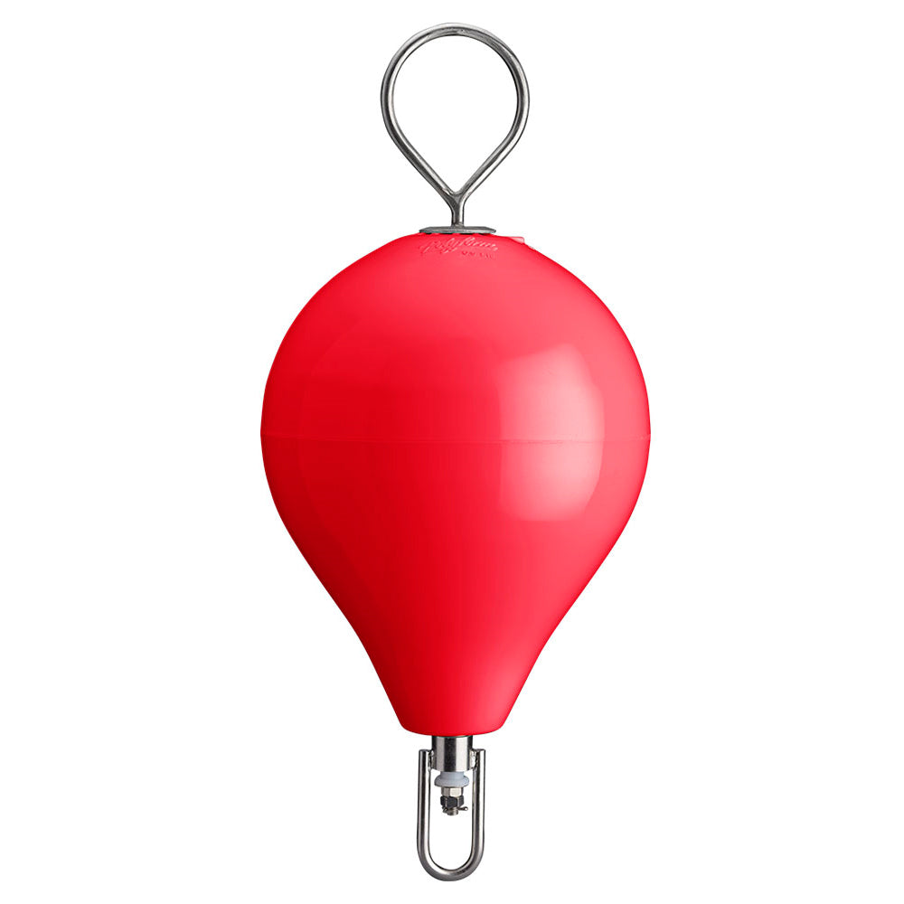 Polyform 135 CM Mooring Buoy wSS Iron  Red CM2SS REDSS
