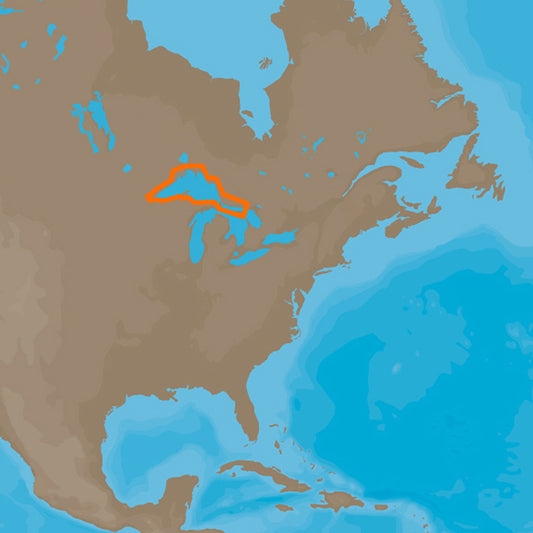 CMAP 4D NAD930 Lake Superior MNAD930MS