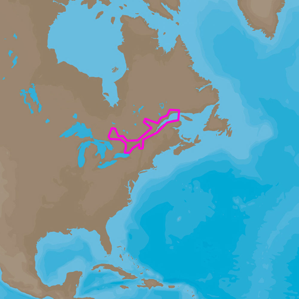 CMAP  4D NAD935 St Lawrence River MNAD935MS