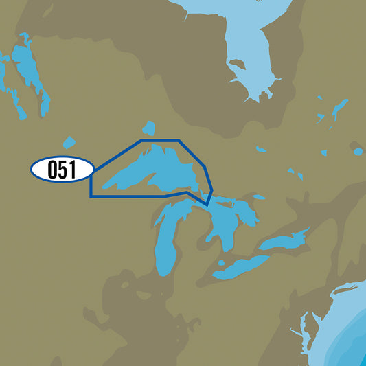 CMAP MAX NAM051SD  Lake Superior Bathymetric SD Format MNAM051MS
