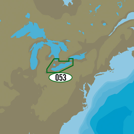 CMAP MAX NAM053SD  Lake Erie  Lake St Clair Bathymetric SD Format MNAM053MS