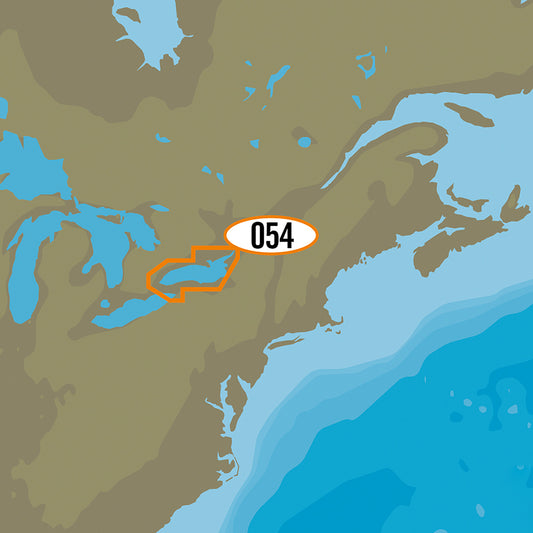 CMAP MAX NAM054SD  Lake Ontario Bathymetric SD Format MNAM054MS