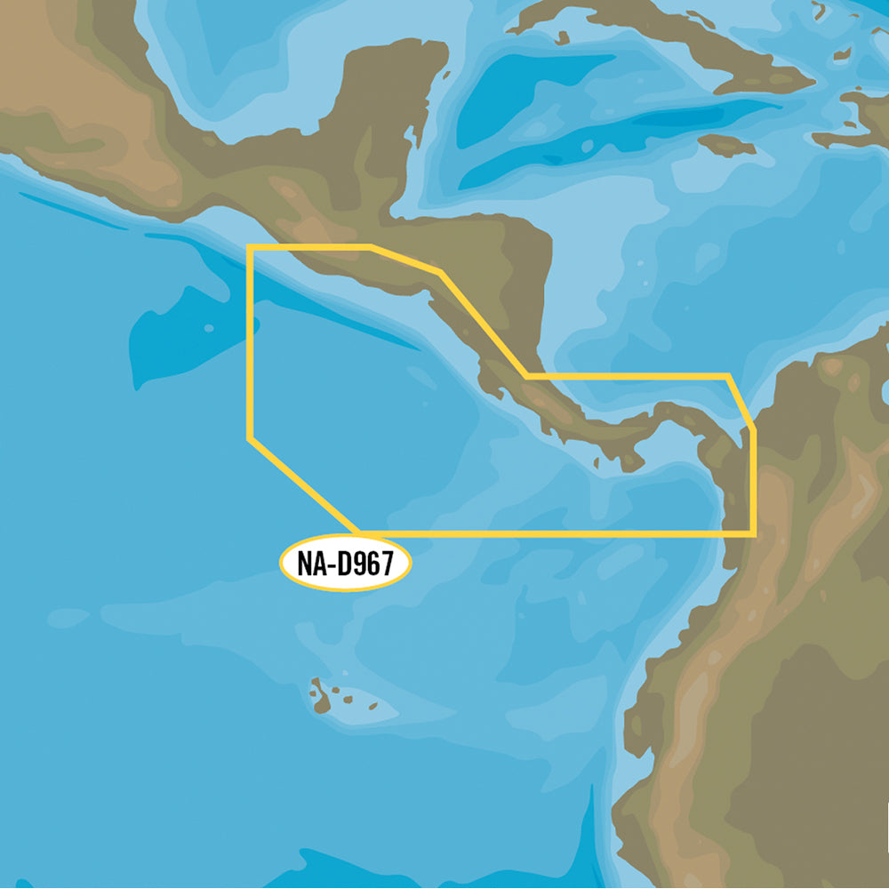 CMAP 4D NAD967  Panama to Guatemala Local MNAD967MS