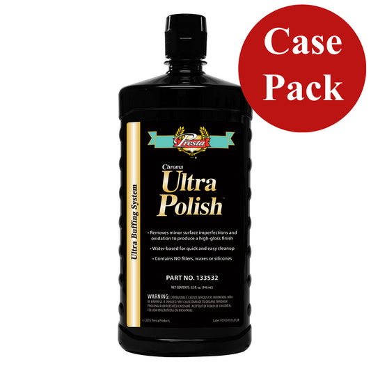 Presta Ultra Polish Chroma 1500  32oz  Case of 12 133532CASE