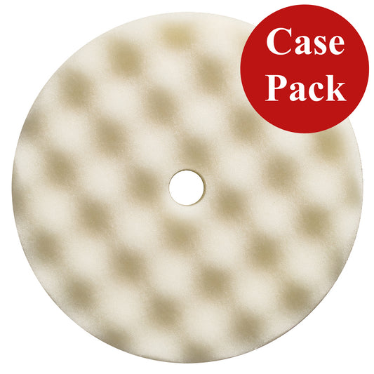 Presta White Foam Compounding Pad  Case of 12 890171CASE