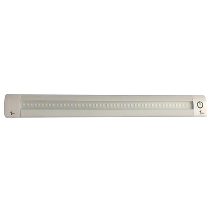 Lunasea LED Light Bar  BuiltIn Dimmer Adjustable Linear Angle 12 Length 24VDC  Warm White LLB32KW1100