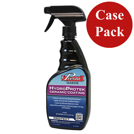 Presta Hydro Protek Ceramic Coating  22oz Spray Case of 12 169622CASE