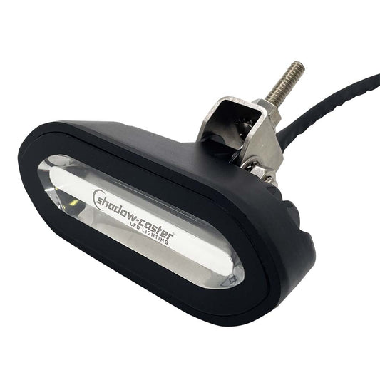 ShadowCaster SCMSL Series Bracket Mount Spreader Light  Black Housing  FullColor SCMSLBCCBK