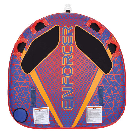 Full Throttle Enforcer Towable Tube  2Rider  Red 30220010000221