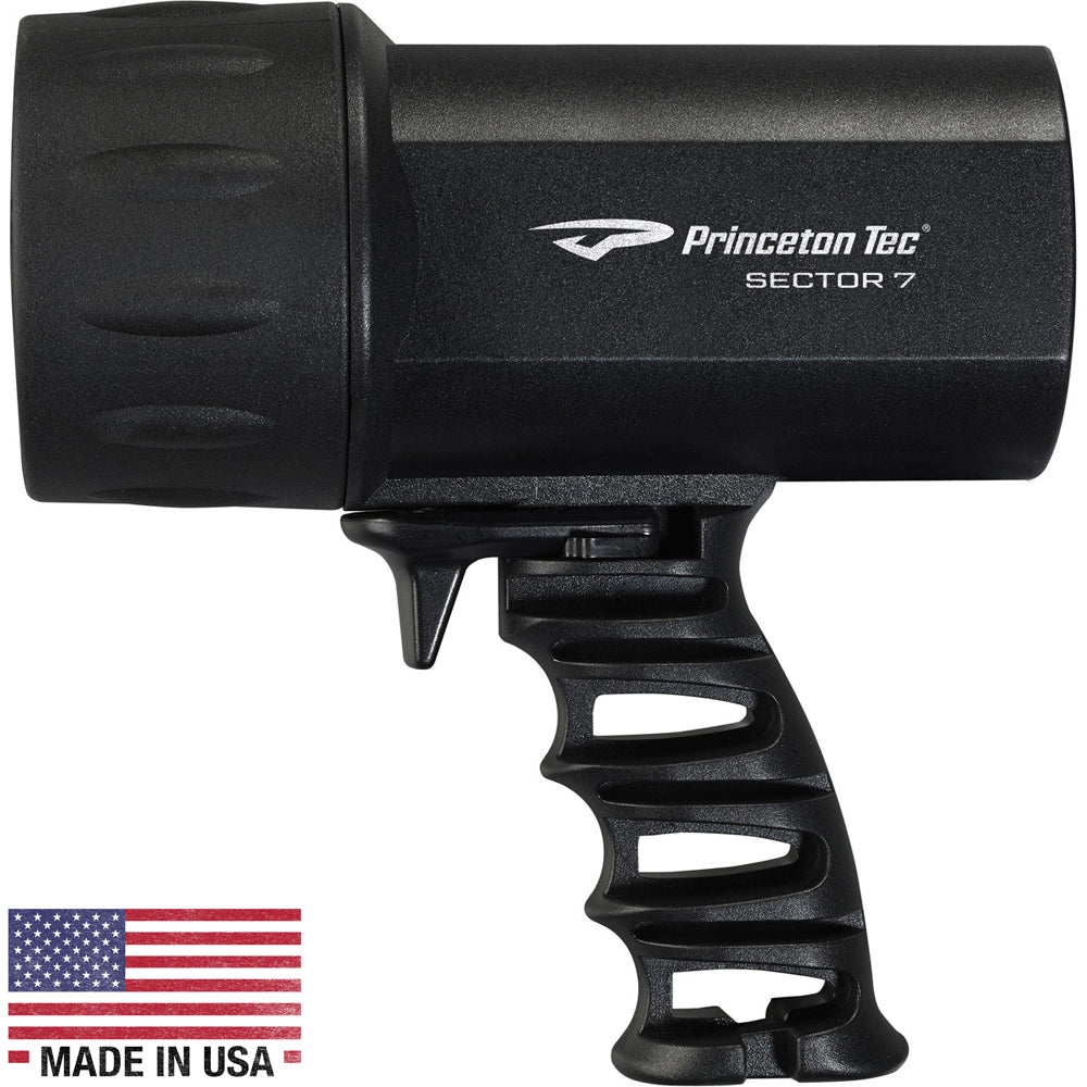 Princeton Tec Sector 7 LED Spotlight Light S722BK