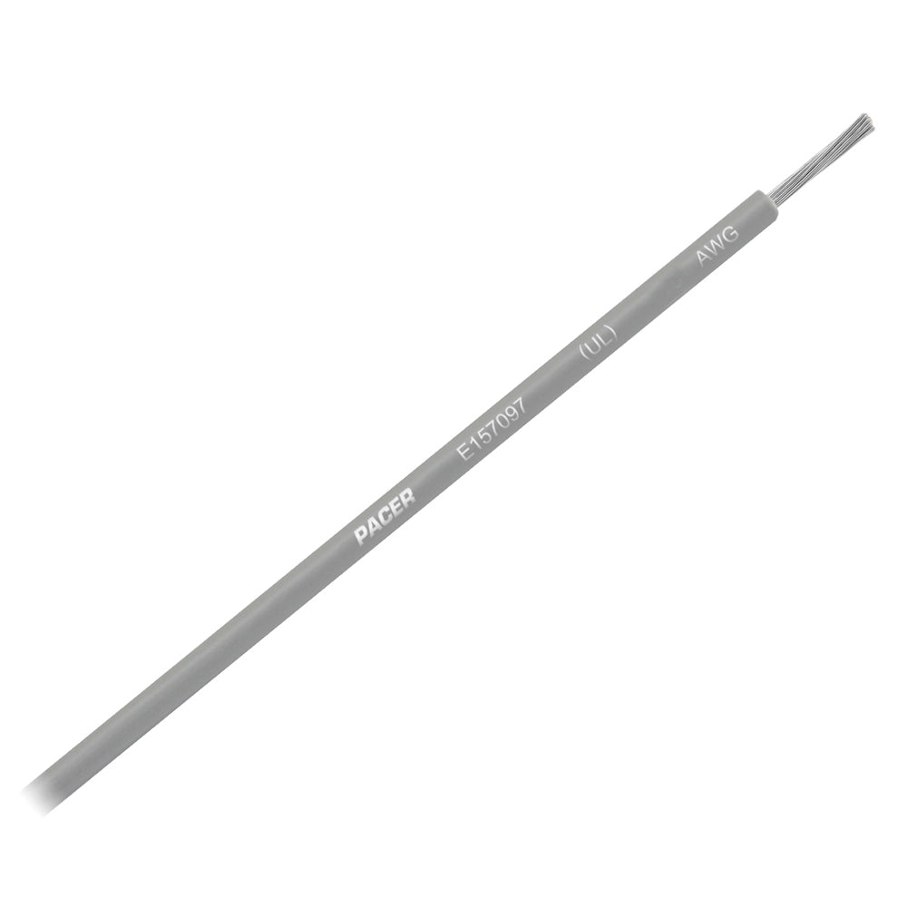 Pacer Grey 16 AWG Primary Wire  25 WUL16GY25